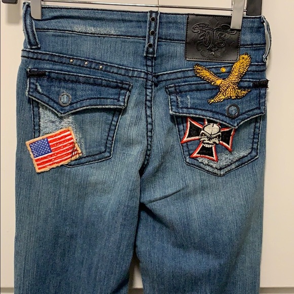 Size 2 jeans by nikki Lund & Richie sambora - Picture 3 of 8